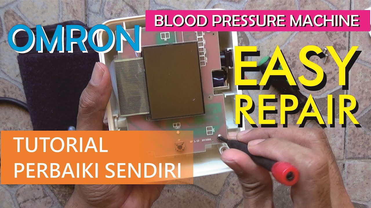 Memperbaiki Tensimeter Digital Omron Dengan Cepat | Servis Alat Tensi Omron - Youtube