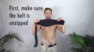 Putting On a Stealth Belt