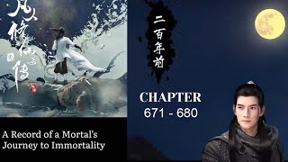 68. RAMJI : 671-680 | A Record of a Mortal's Journey to Immortality | Sub Indonesia