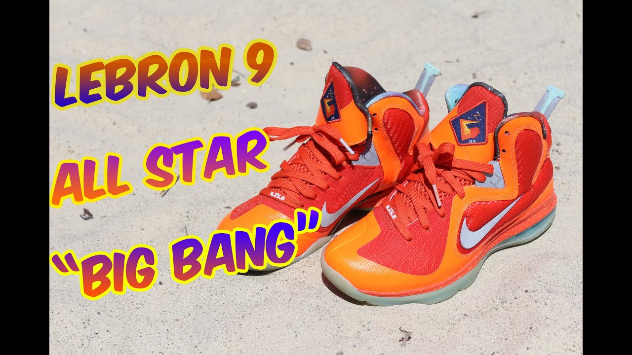 lebron 9 big bang on feet