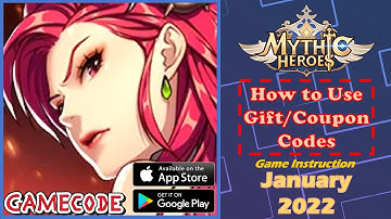 How To Use Codes Mythic Heroes Idle RPG