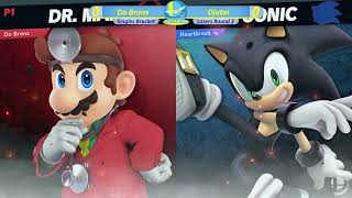 Socasmash 179 Ultimate S: Ojutai (Sonic) Vs Do Bronx (Dr Mario, Captain Falcon) Losers R2
