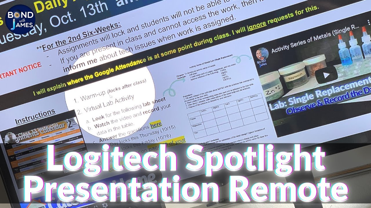 Logitech Spotlight Presentation Remote in the Classroom (Review)