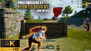 PUBG MOBILE 3.1| GTX 960  2GB + XEON E5 1650 v2 | 90FPS HDR HD  GAMELOOP EMULATOR  GAMEPLAY (1080p)