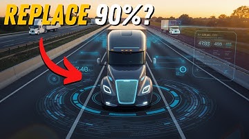 Could AI Self-Driving Trucks REPLACE 90% Of Humans?