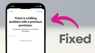How to Fix Billing Problem Error on Any iPhone (2026)