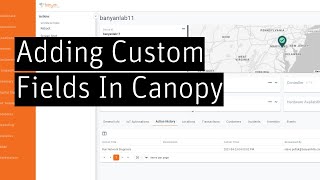 Adding Custom Fields to Canopy
