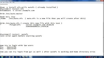 RHEL 7 Automount in ldap authentication client