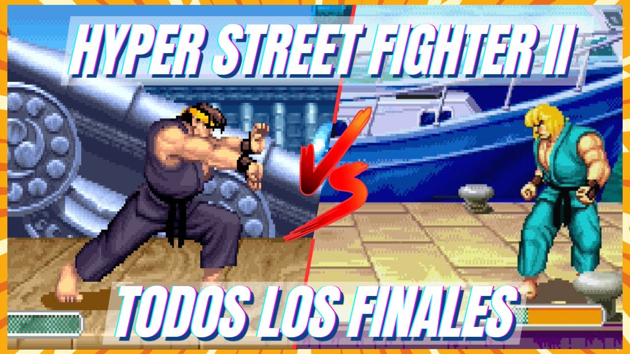 Hyper Street Fighter II | Todos los Finales