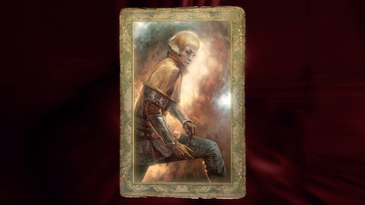 The Witcher Deidre Ademeyn romance card YouTube