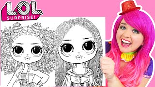 Coloring L.O.L. Surprise! O.M.G. Dolls