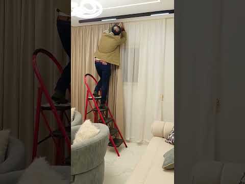 كيفية تركيب ستائر بيت ستاره روعه
