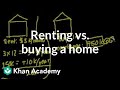 Is buying a home always better? | Housing | Finance & Capital Markets | Khan Academy