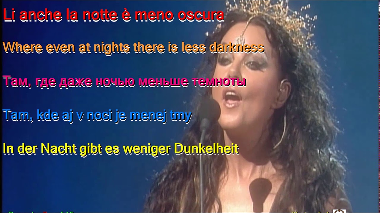 Sarah Brightman NELLA FANTASIA Gabriel's Oboe Italian English Russian