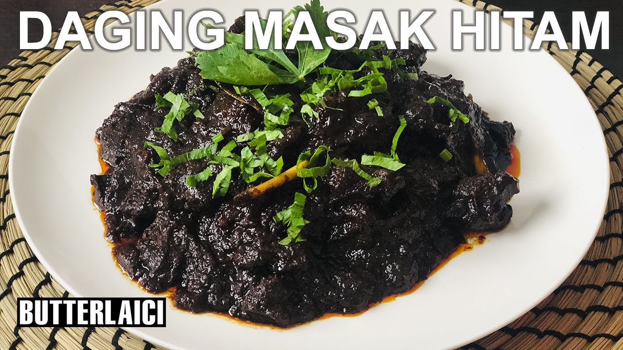 Resepi Daging Masak Hitam Sesuai Untuk Kenduri Kendara Youtube