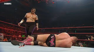 Val Venis Vs Umaga umaga Destroys Val Venis Wwe Raw April 7 2008 Hd