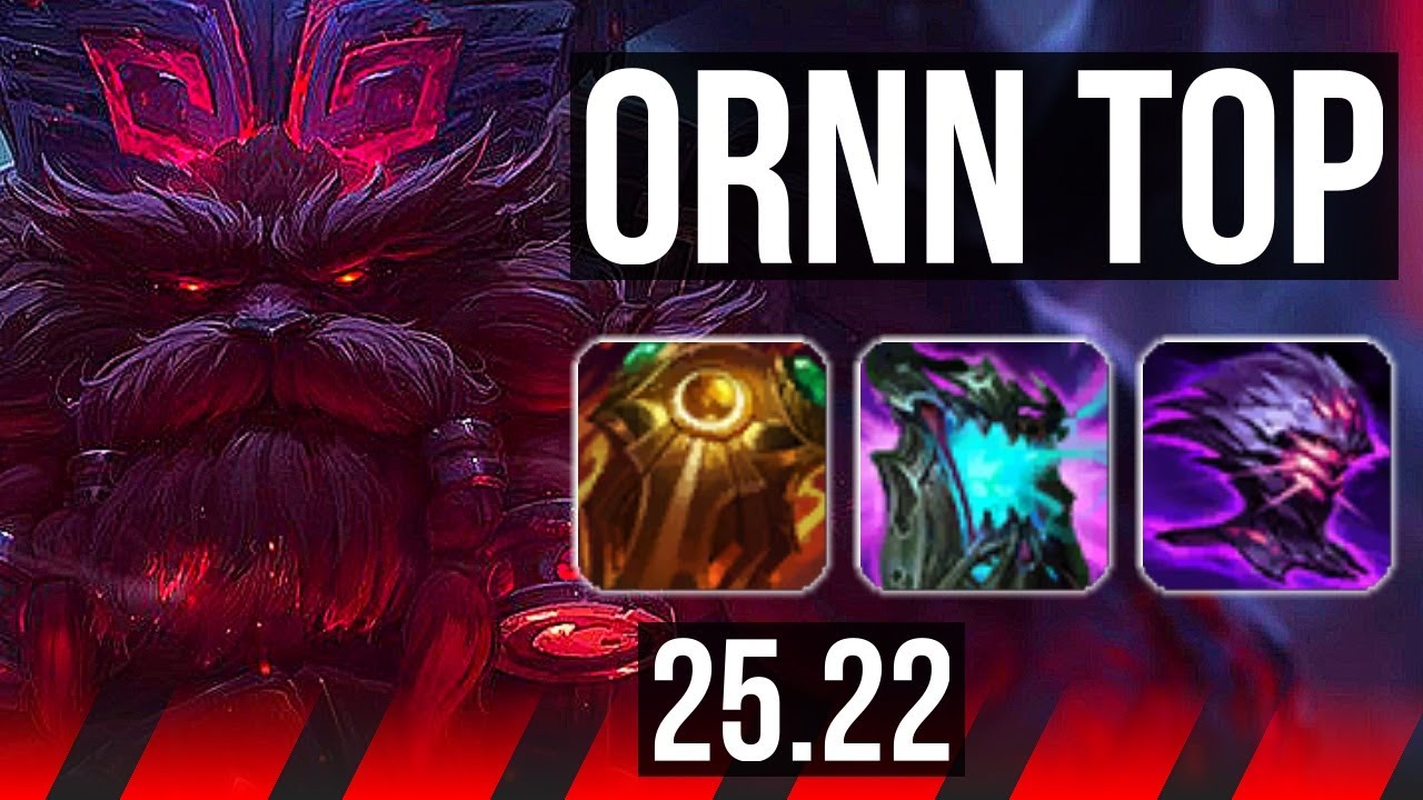 ORNN vs GAREN (TOP) | 10/1/16, 6 solo kills, Legendary, 35k DMG | EUW Master | 25.22