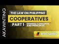 Cooperative code of the philippines  general concepts and principles
