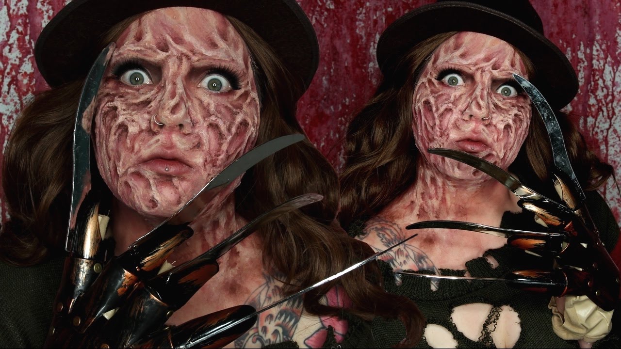 Freddy Krueger Special FX Halloween Costume Makeup Tutorial YouTube