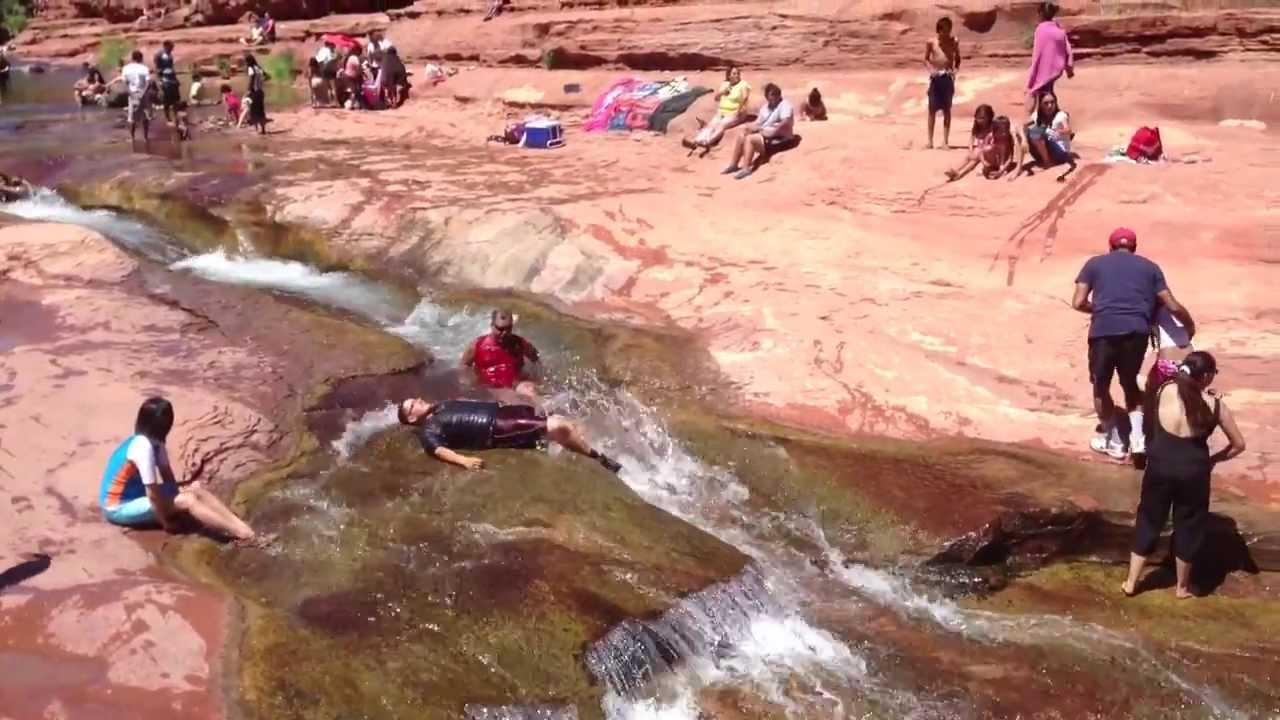 Sedona : Slide Rock Adventure '13 - YouTube