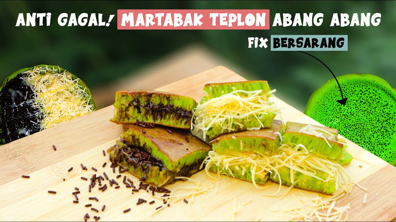 MARTABAK TEFLON  ASLI  BERSARANG NO TIPU TIPU YouTube