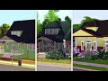 Sims 2 vs Sims 3 vs Sims 4: Режим строительства