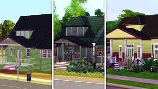 Sims 2 vs Sims 3 vs Sims 4: Режим строительства