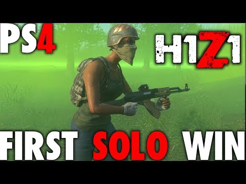 H1Z1 PS4 बंद बीटा में पहली एकल जीत | डिवीजन एजेंट से H1Z1 BEAST तक | PS4 प्रो 1080P 60FPS