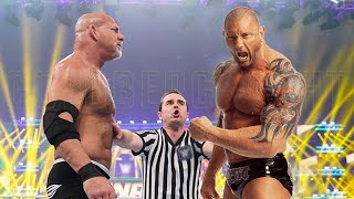 Goldberg vs Batista Match