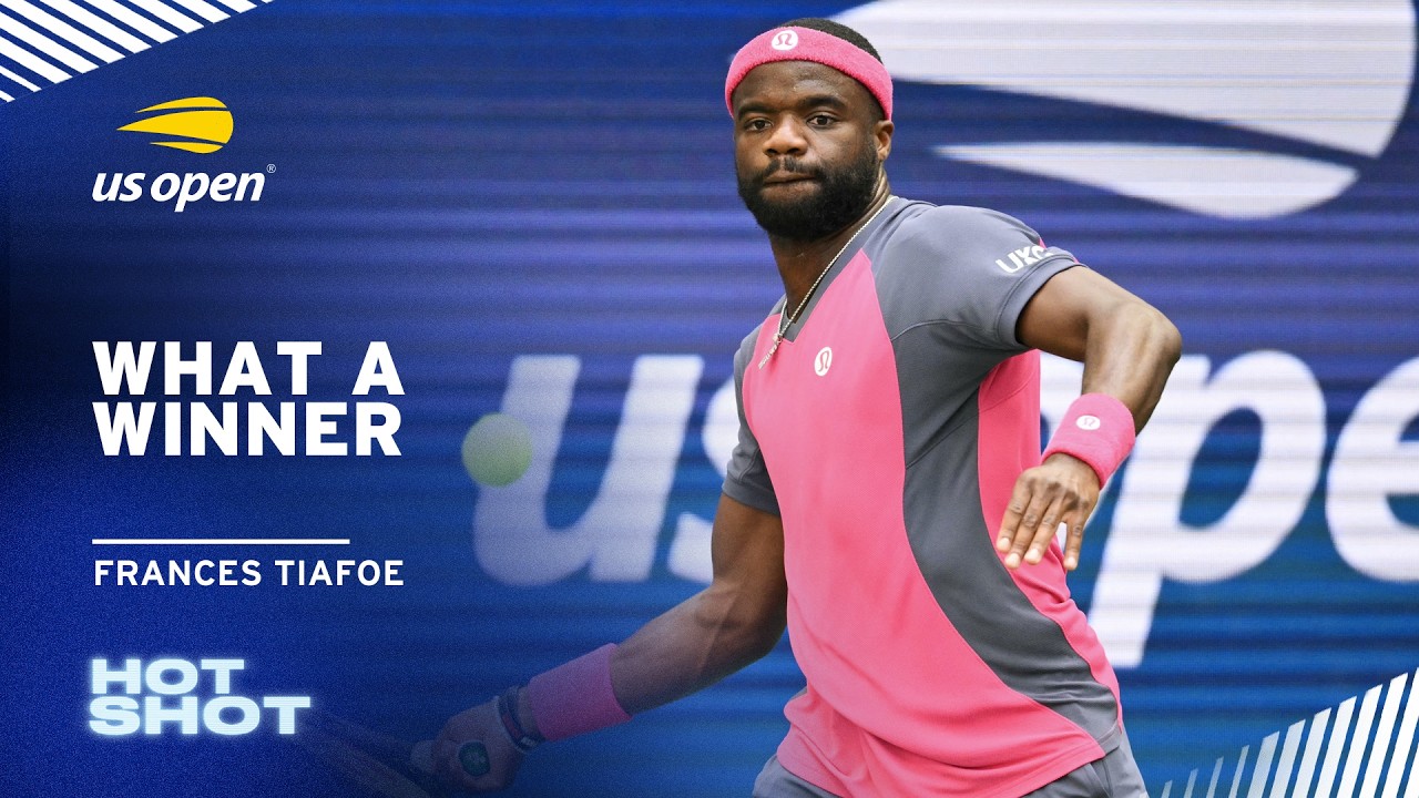 Frances Tiafoe Crushes Forehand Winner | 2026 US Open