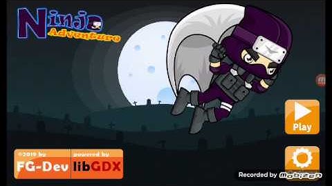 Ninja Adventure make with Libgdx (Android Demo)