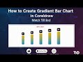 How to Create Gradient Bar Chart 📊 in Coreldraw.        A simple &amp; magical Tips For Beginners.....