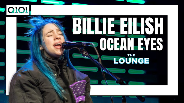 Ocean Eyes Live version - Live performance video thumbnail