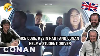 Ice Cube, Kevin Hart And Conan Help A Student Driver  REACTION!! | OFFICE BLOKES REACT!!