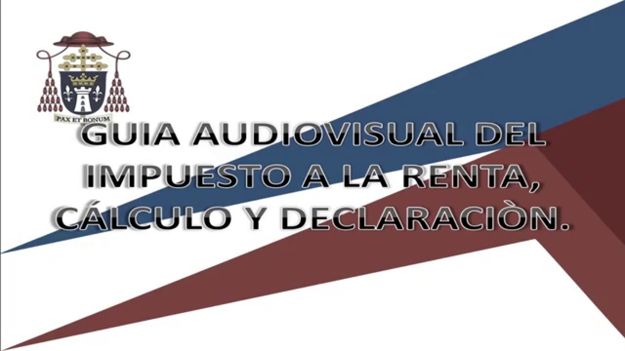 Declaración de Impuesto a la Renta Personas Natura - YouTube