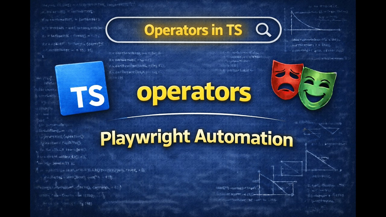 TypeScript Operators Explained | Complete Beginner Guide for Automation ...