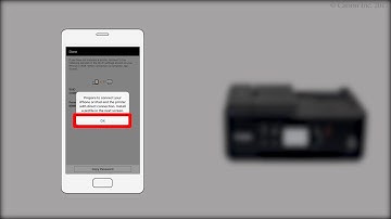 Connecting to a smartphone with Direct Connection (iOS) (TR7500 series)