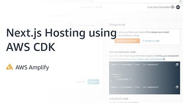 How To Deploy A Next.js App On AWS With CDK | Amazon Web Services
