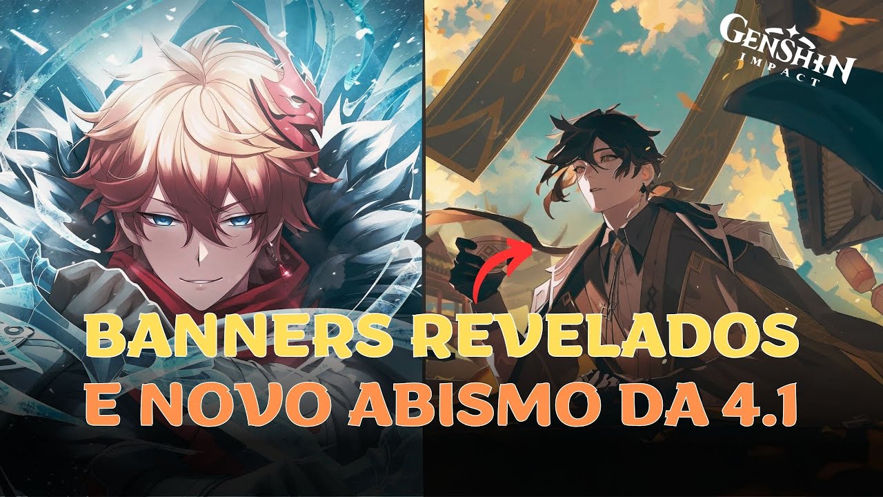 Novas especificações do banner do Genshin Impact versão 4.1 e detalhes do  Sigvine revelados