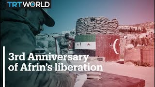 Afrin was liberated from YPG terror group three years ago