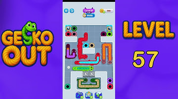 Gecko Out Level 57 Solution | Step by Step Walkthrough