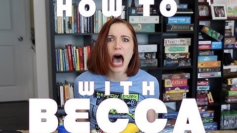 HOW TO WITH BECCA | Roll for the Galaxy, Board Game Tutorial, Life Lessons