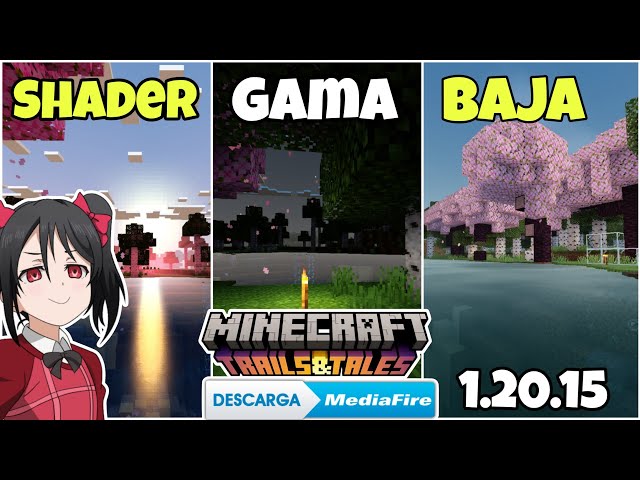 👉Top mejores SHADERS MEGA REALISTAS para Minecraft pe (gama baja y  med