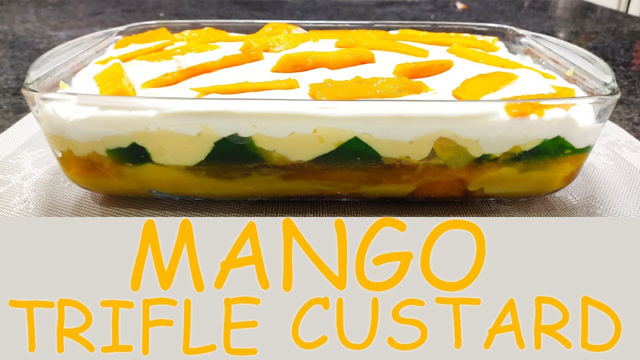 Mango Trifle Custard Recipe | DPC Recipes In Urdu