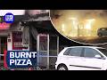 Pizza shop torched in case of suspected mistaken identity | 9 News Australia