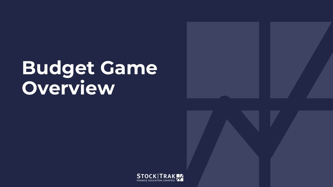 StockTrak Budget Game Tutorial: Game Overview & How to Play - YouTube
