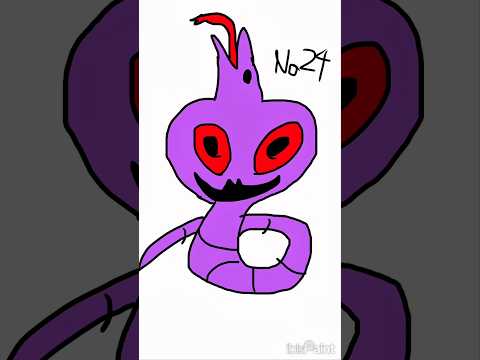 図鑑番号順に毎日ポケモン描いていけばどんどん絵が上手くなる説！No24 アーボック　#手描きポケモン #ポケモン