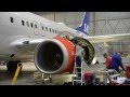 Sas  b737 remplacement moteur