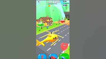 Shape-shifting Game Level-2882 Very Cool & Gnerly hyper casual game #shorts #gameplay #shapeshifting