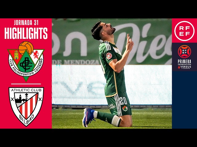Resumen #PrimeraFederación | CP Cacereño 1-0 Athletic Club ‘B’ | Jornada 32 | Temporada 2025/2026
